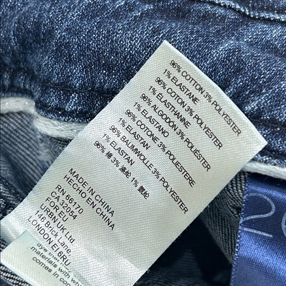 ANTHROPOLOGIE PILCRO The Wanderer Denim Button Front Shorts Size 26 - Picture 13 of 15